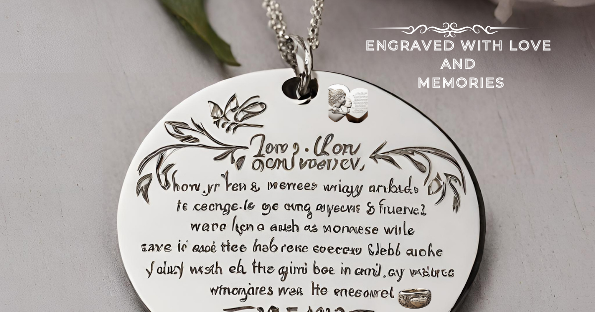 Engraved With Love And Memories