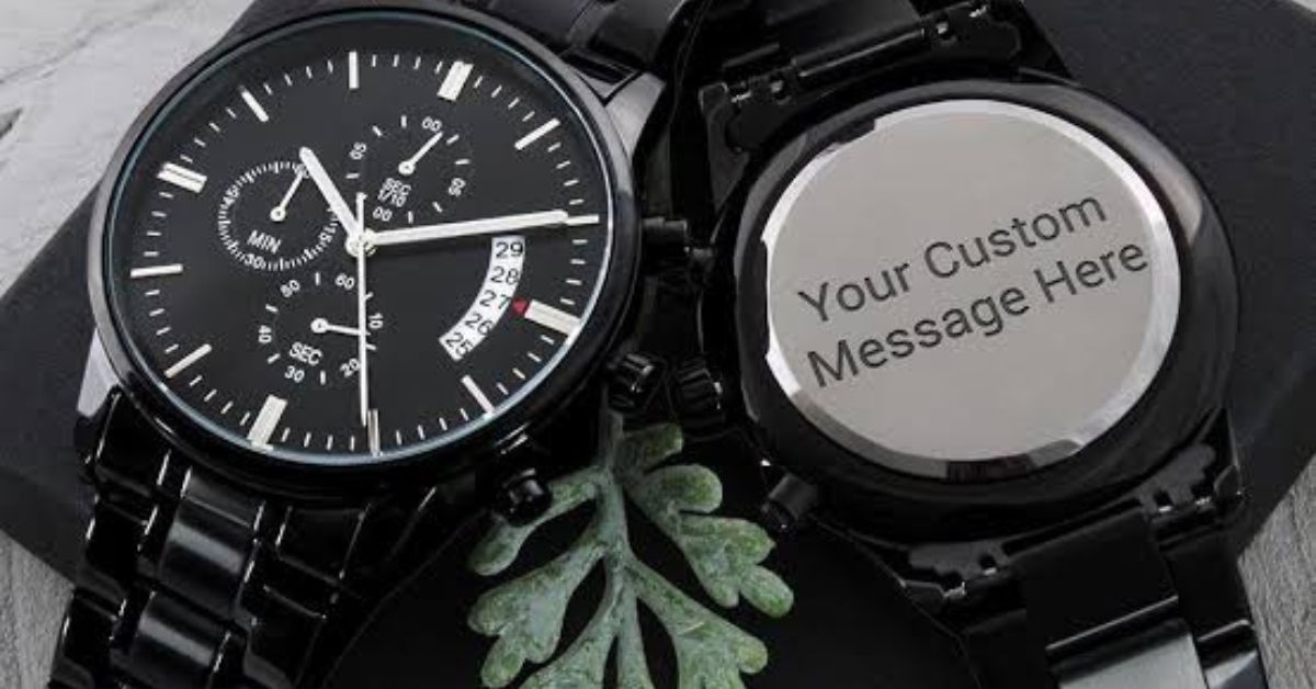 personalized watch with heartfelt messages 